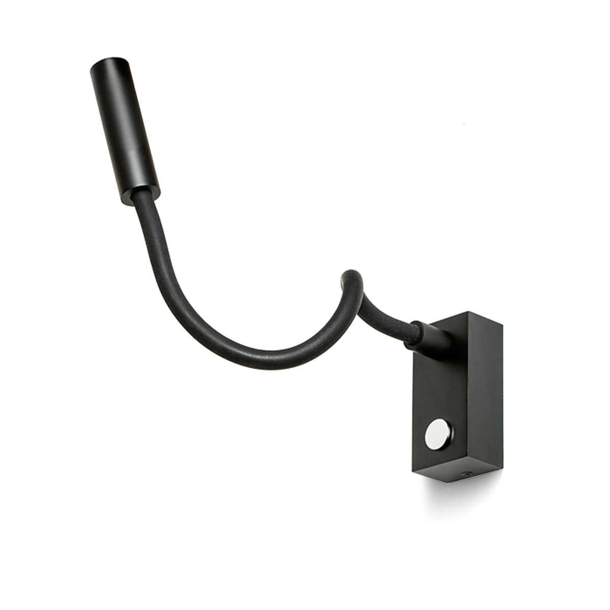 RENDL spotlight AIM on a goose neck black 230V LED 3W 45° 3000K R10541 5