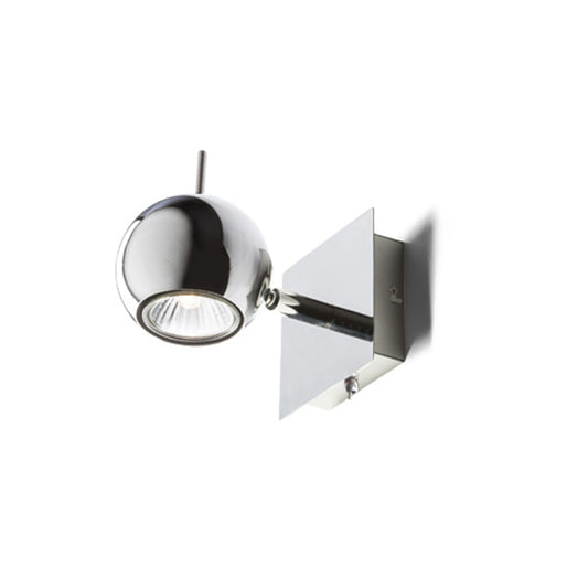 RENDL spotlight GLOSSY I   chrome 230V LED GU10 8W R10542 1