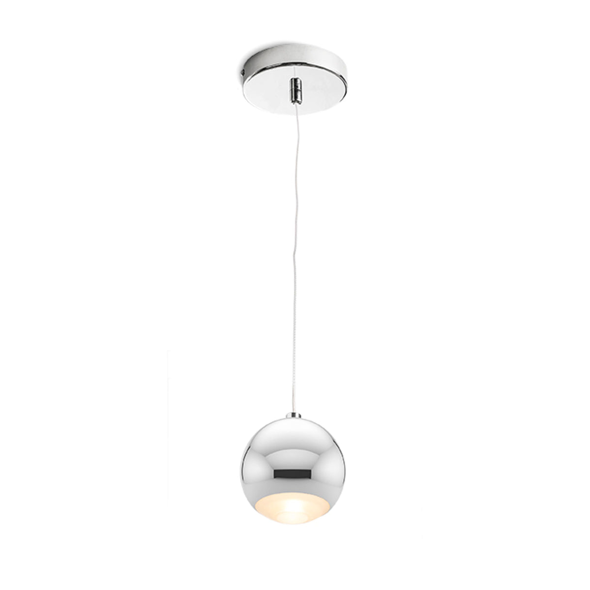 RENDL Outlet GLOSSY pendant  chrome 230V LED 5W 3000K R10544 1