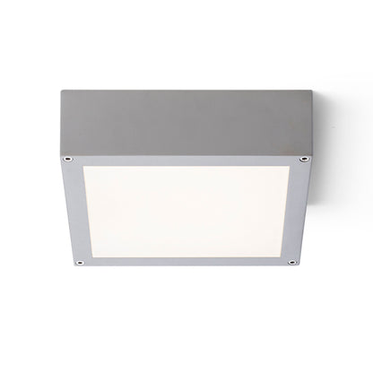 RENDL outdoor lamp SCOTT ceiling silver grey 230V LED 9.8W IP54 3000K R10552 6