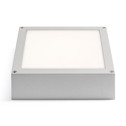RENDL outdoor lamp SCOTT ceiling silver grey 230V LED 9.8W IP54 3000K R10552 7