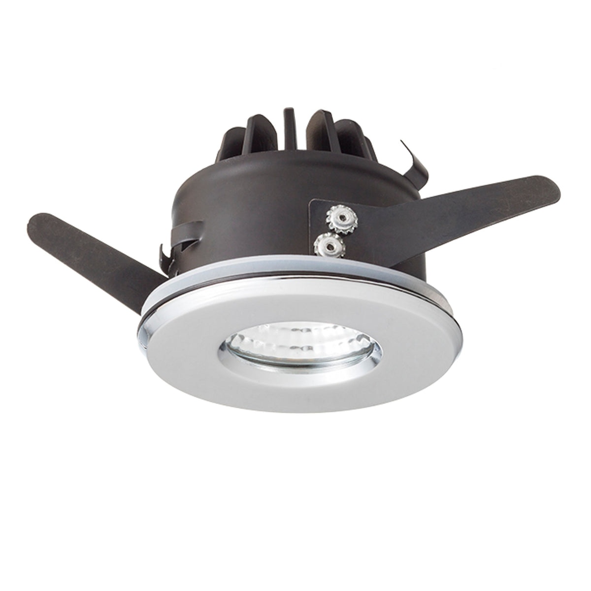 RENDL Outlet MERGO R recessed chrome 230V LED 6.5W IP44 3000K R10572 3