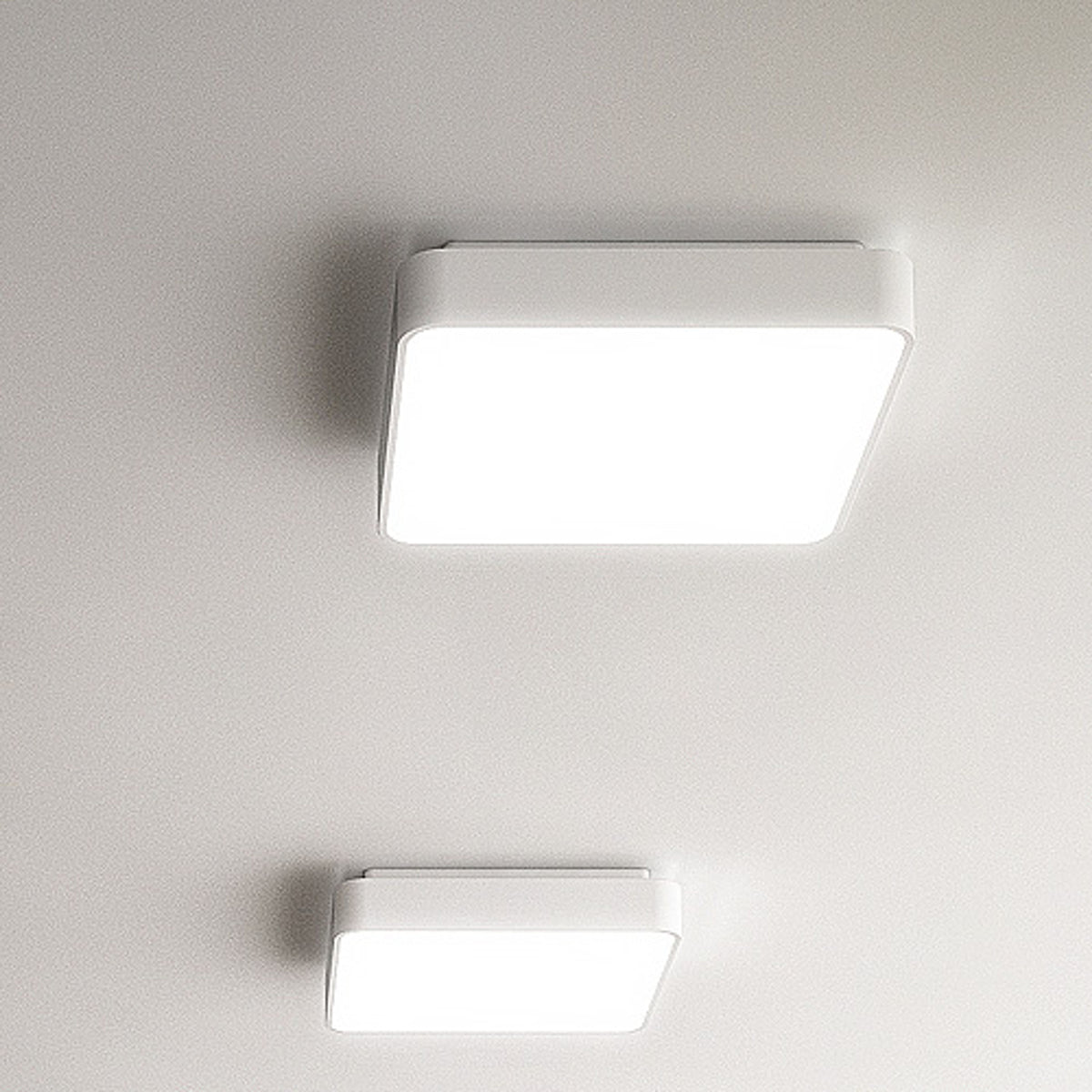 RENDL surface mounted lamp MENSA SQ 40 ceiling white  230V LED 38W  3000K R10582 5