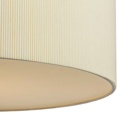 RENDL Outlet LALO 40 pendant cream white matt nickel 230V LED E27 3x15W R10605 2