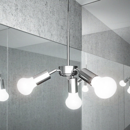 RENDL shades, shade bases, pendent sets TRIX pendant set  chrome 230V LED E27 3x15W R10615 9