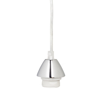 RENDL shades, shade bases, pendent sets ENZO pendant set  chrome 230V LED E27 15W R10616 4