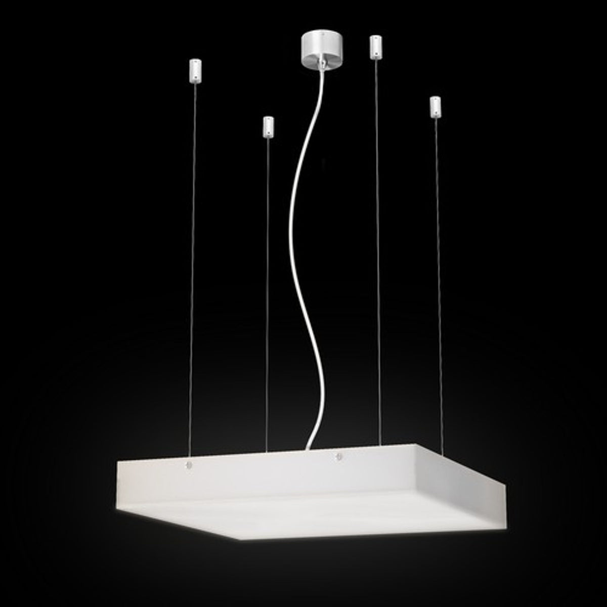 RENDL Outlet STRUCTURAL 40x40 pendant  satinated glass 230V 2G11 2x24W R10629 7