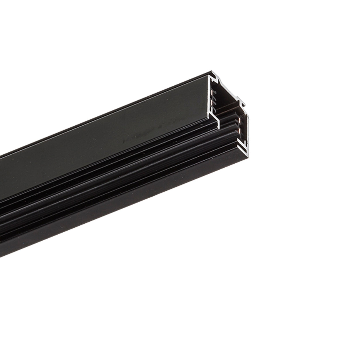 RENDL 3-circuit track system EUTRAC 2m 3-circuit track black 230V  R11301 1