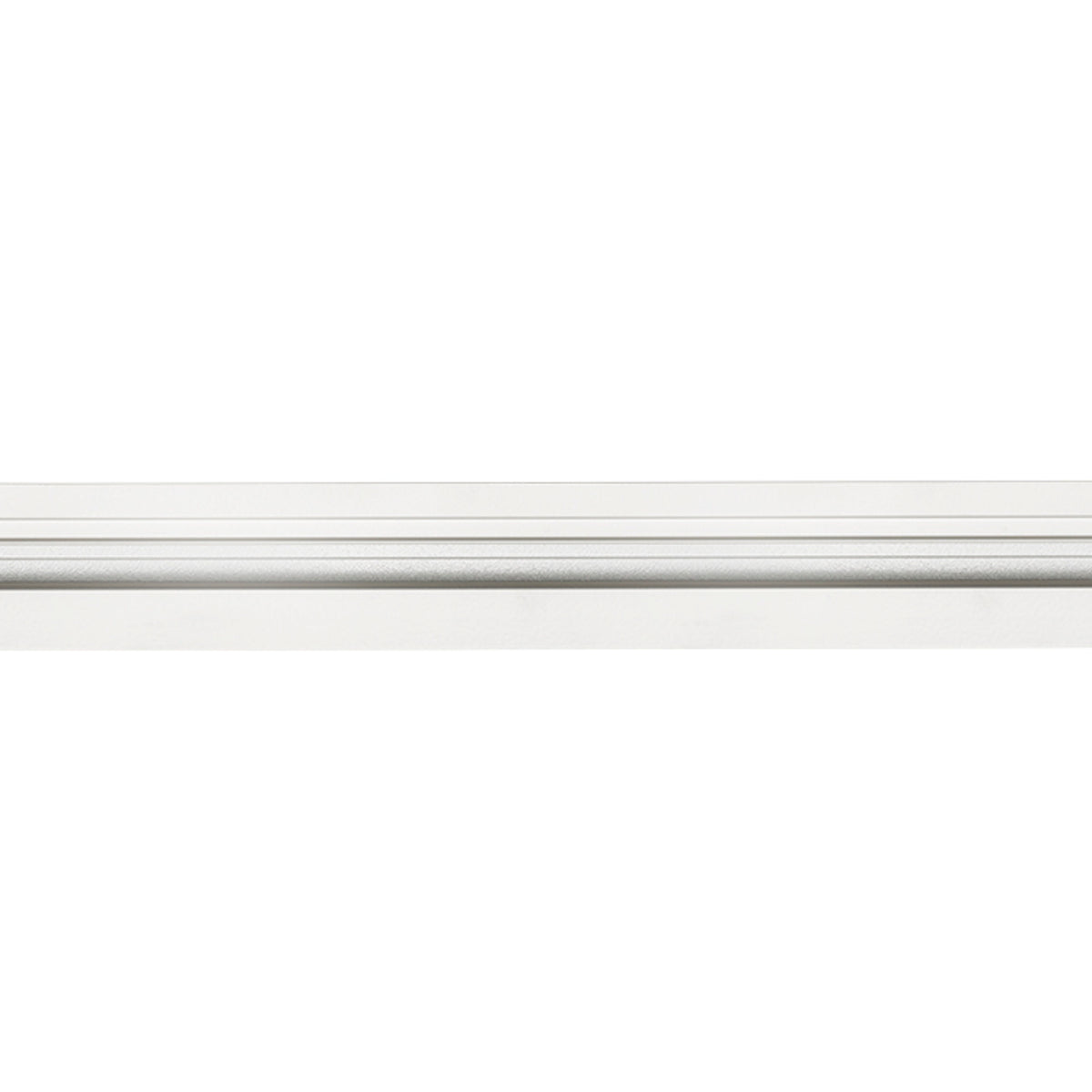 RENDL 3-circuit track system EUTRAC 2m 3-circuit track recessed white 230V  R11306 5
