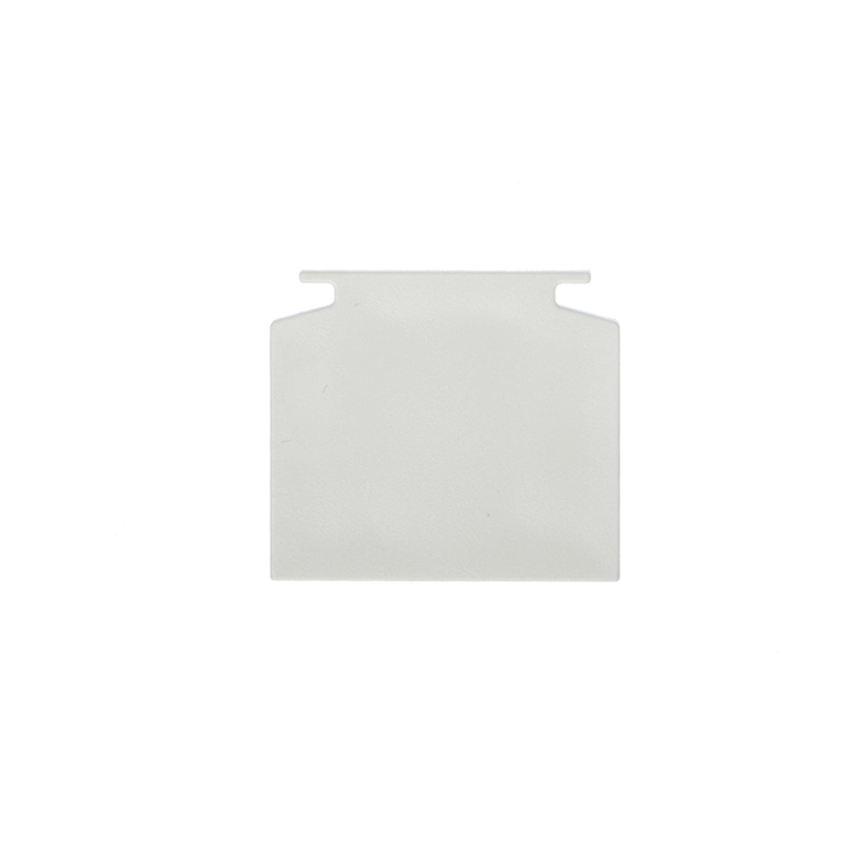 RENDL 3-circuit track system EUTRAC end cap for 3-circuit track white  R11307 1