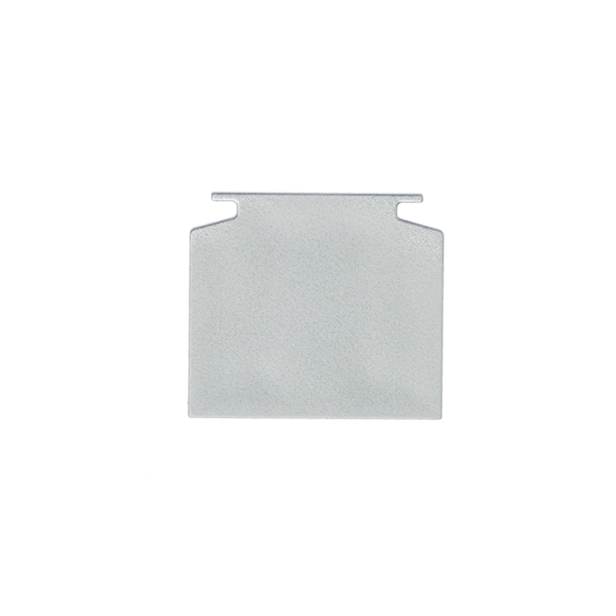 RENDL 3-circuit track system EUTRAC end cap for 3-circuit track silver grey  R11309 3
