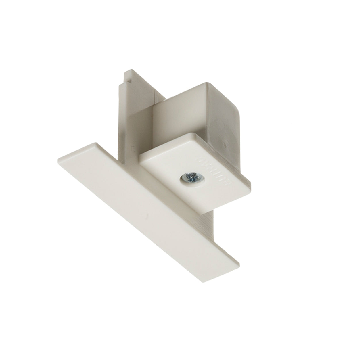 RENDL 3-circuit track system EUTRAC end cap for recessed 3-circuit track white  R11310 4