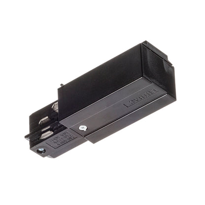 RENDL 3-circuit track system EUTRAC feed-in, polarity left black 230V  R11315 4