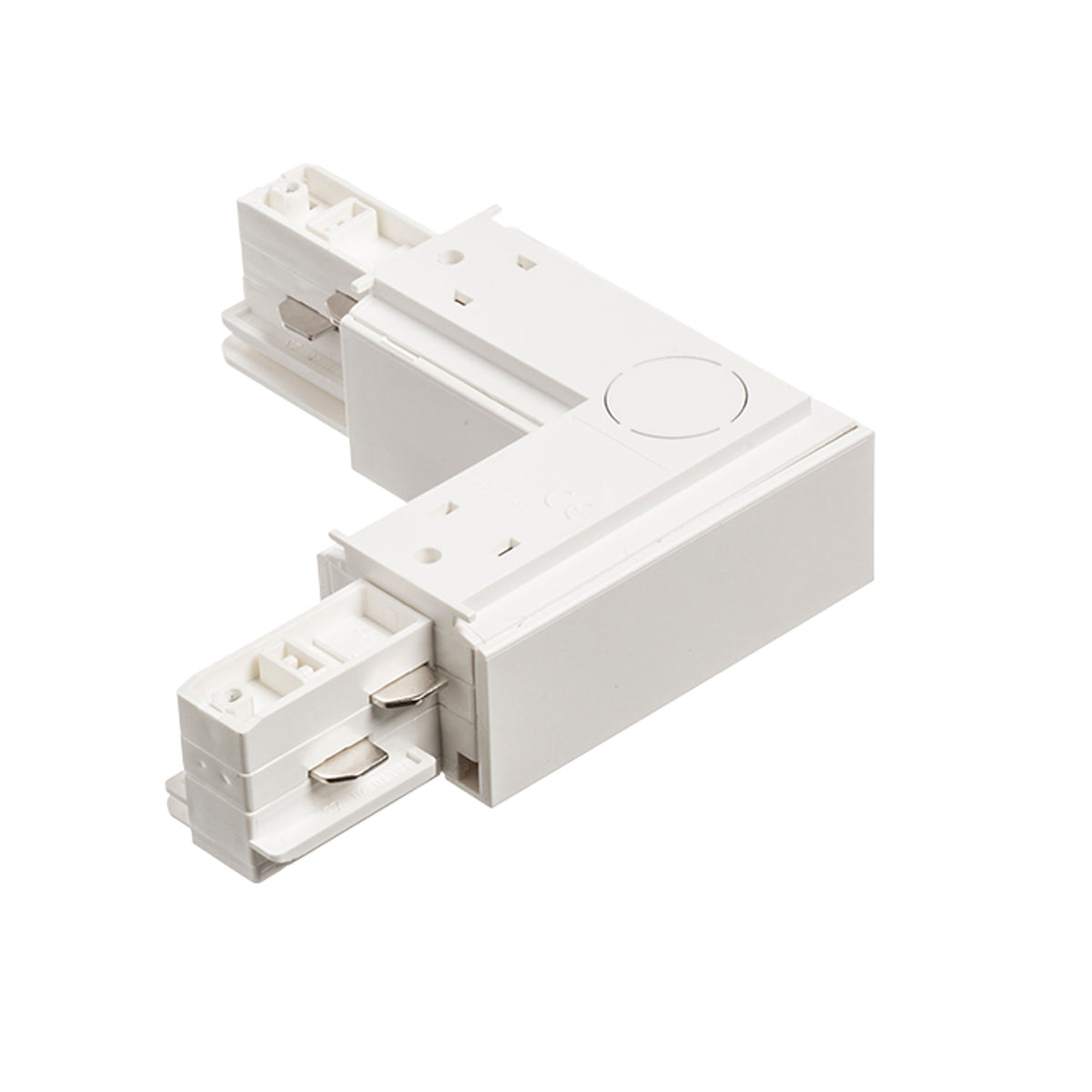 RENDL 3-circuit track system EUTRAC L connector outer polarity white 230V  R11323 3