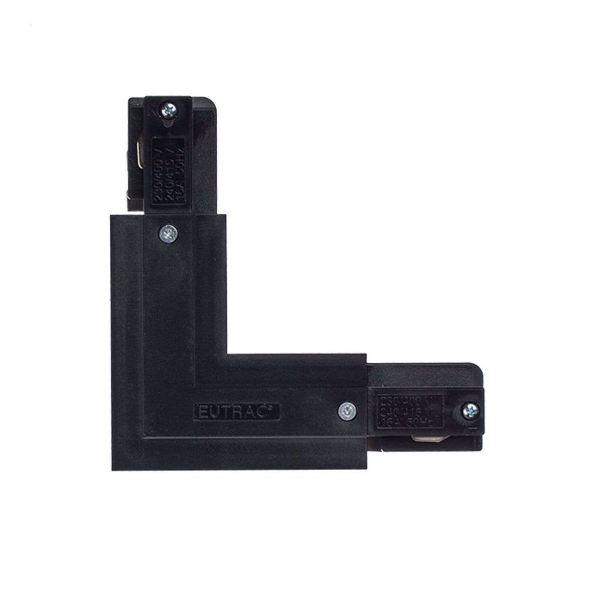 RENDL 3-circuit track system EUTRAC L connector inner polarity black 230V  R11324 2