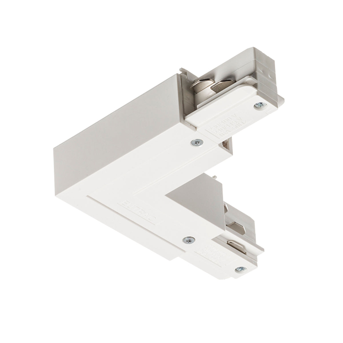 RENDL 3-circuit track system EUTRAC L connector inner polarity white 230V  R11326 1