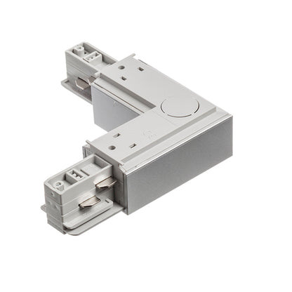 RENDL 3-circuit track system EUTRAC L connector inner polarity silver grey 230V  R11328 2