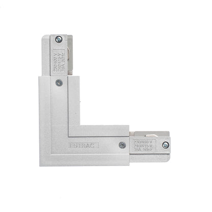 RENDL 3-circuit track system EUTRAC L connector inner polarity silver grey 230V  R11328 3