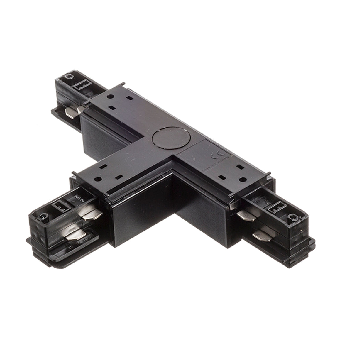 RENDL 3-circuit track system EUTRAC T connector, polarity right black 230V  R11333 3