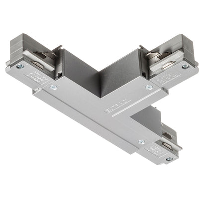 RENDL 3-circuit track system EUTRAC T connector, polarity right silver grey 230V  R11334 1