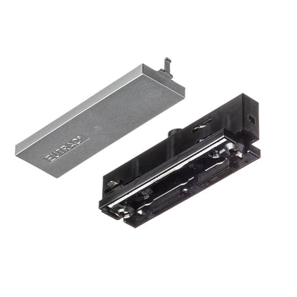 RENDL 3-circuit track system EUTRAC continuous power supply silver grey  230V  R11348 1