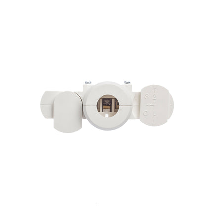 RENDL 3-circuit track system EUTRAC pendant adapter for 3-circuit tracks white 230V  R11360 4
