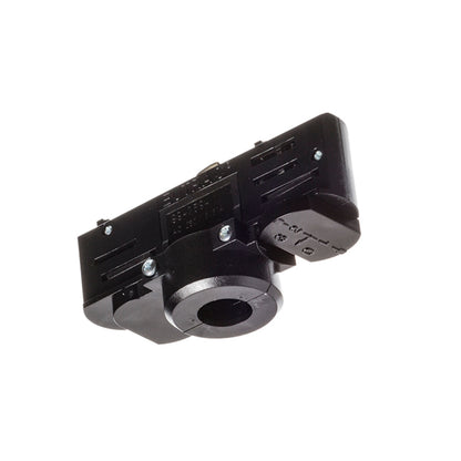 RENDL 3-circuit track system EUTRAC pendant adapter for 3-circuit tracks black 230V  R11361 4