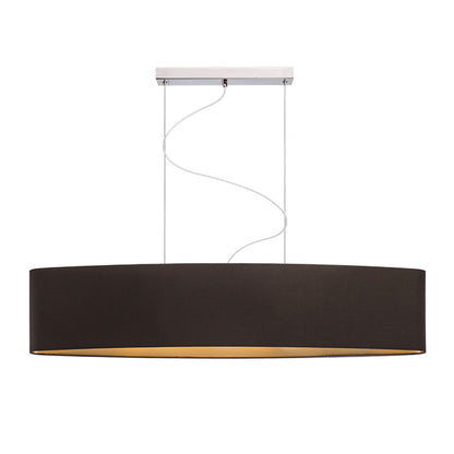 RENDL shades, shade bases, pendent sets CASUAL 120/25 shade Polycotton black/golden foil max. 23W R11471 2