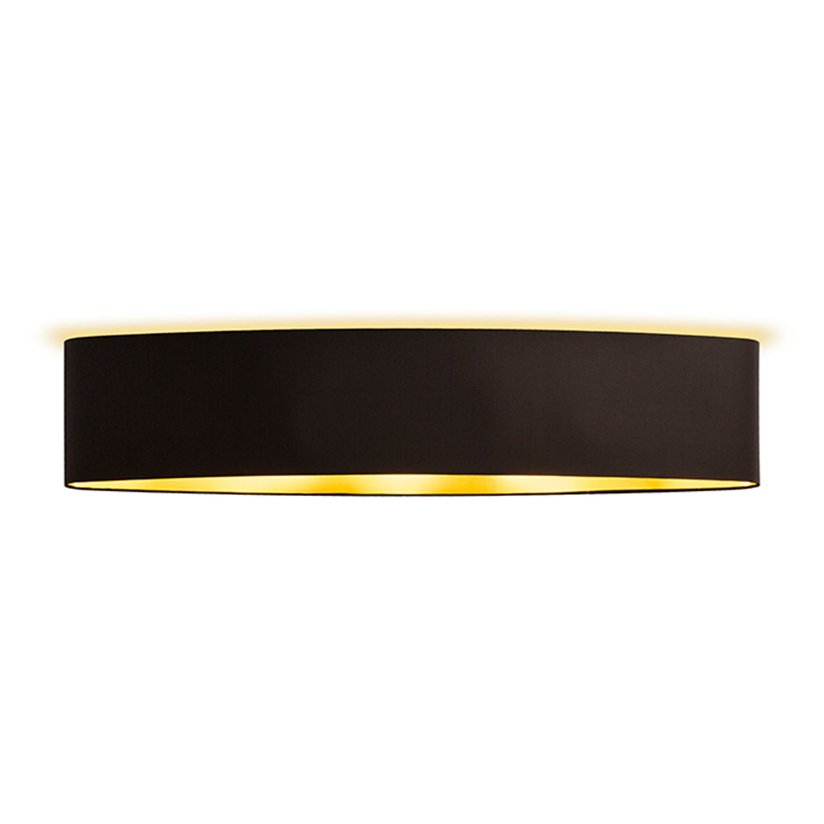 RENDL shades, shade bases, pendent sets CASUAL 120/25 shade Polycotton black/golden foil max. 23W R11471 5