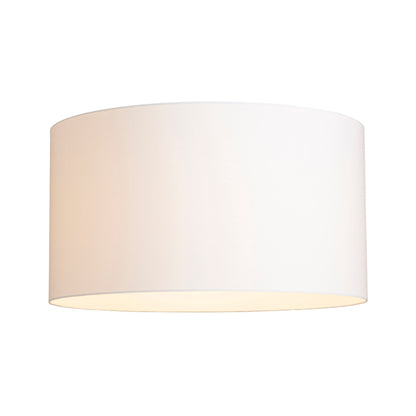 RENDL shades, shade bases, pendent sets RON 55/30 shade Polycotton white/white PVC max. 23W R11491 2
