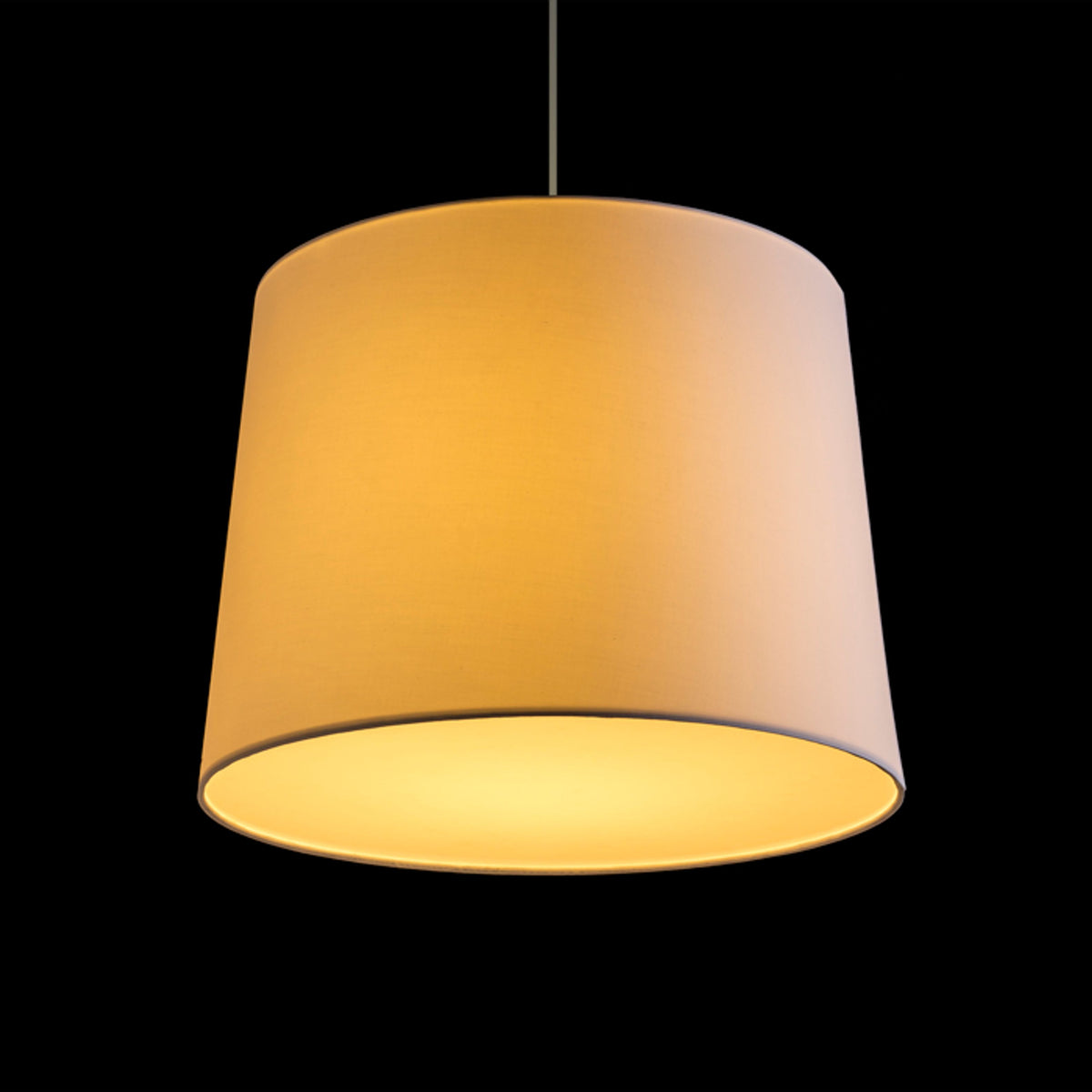 RENDL shades, shade bases, pendent sets ASPRO 40/30 shade Polycotton white/white PVC max. 23W R11495 3