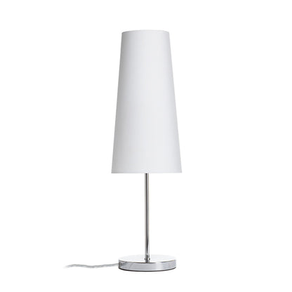 RENDL shades, shade bases, pendent sets CONNY 15/30 table shade Polycotton white/white PVC max. 23W R11496 2