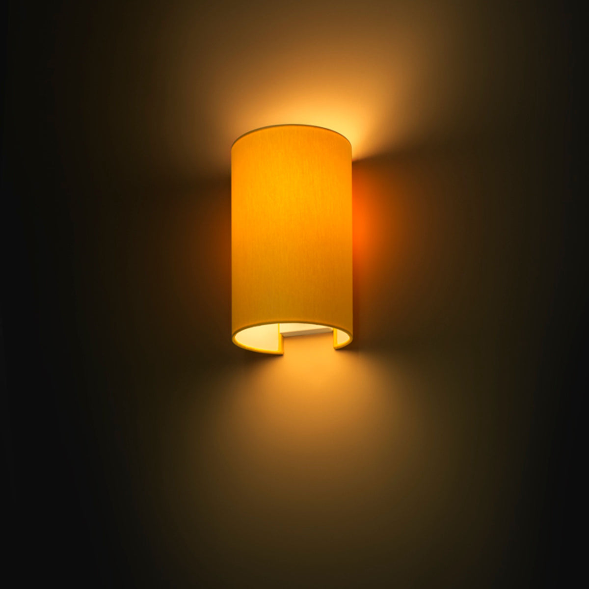 RENDL wall lamp RON W 15/25 wall  Chintz apricot/white PVC 230V LED E27 15W R11509 2
