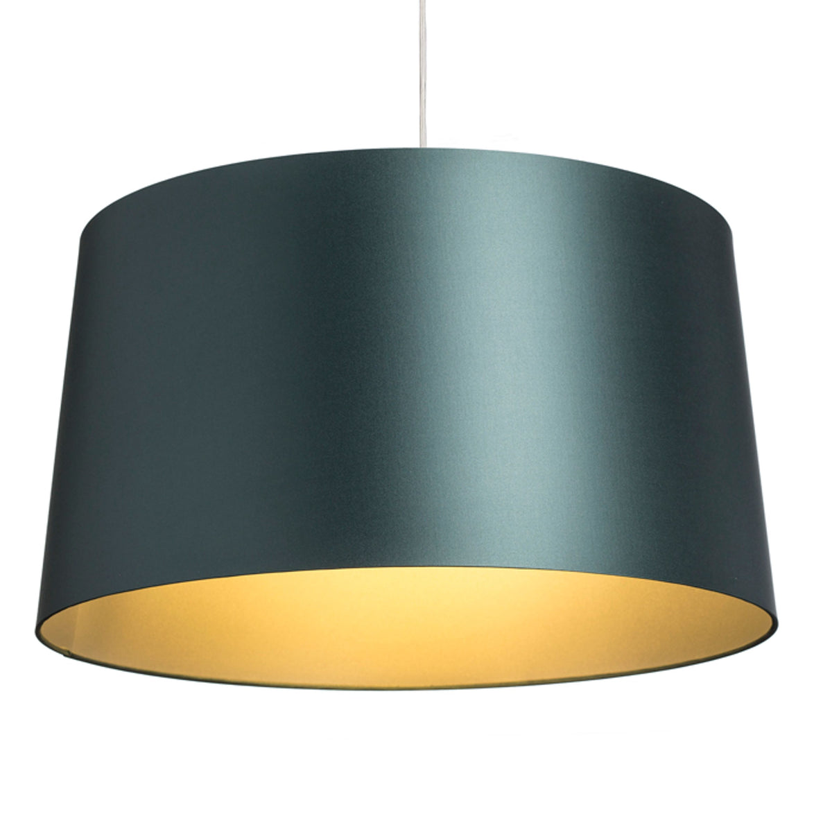 RENDL shades, shade bases, pendent sets ASPRO 55/30 shade  Monaco petrol blue/silver PVC  max. 23W R11577 6