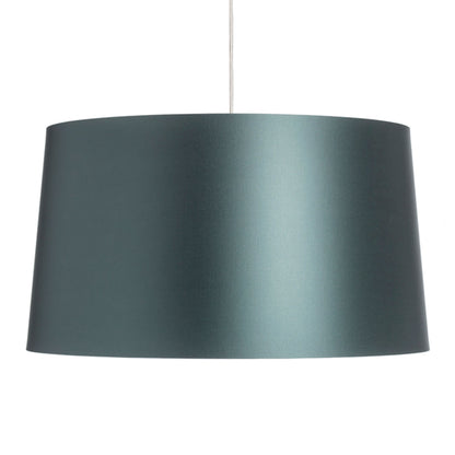 RENDL shades, shade bases, pendent sets ASPRO 55/30 shade  Monaco petrol blue/silver PVC  max. 23W R11577 8