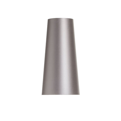 RENDL shades, shade bases, pendent sets CONNY 15/30 table shade  Monaco dove gray/silver PVC  max. 23W R11590 1