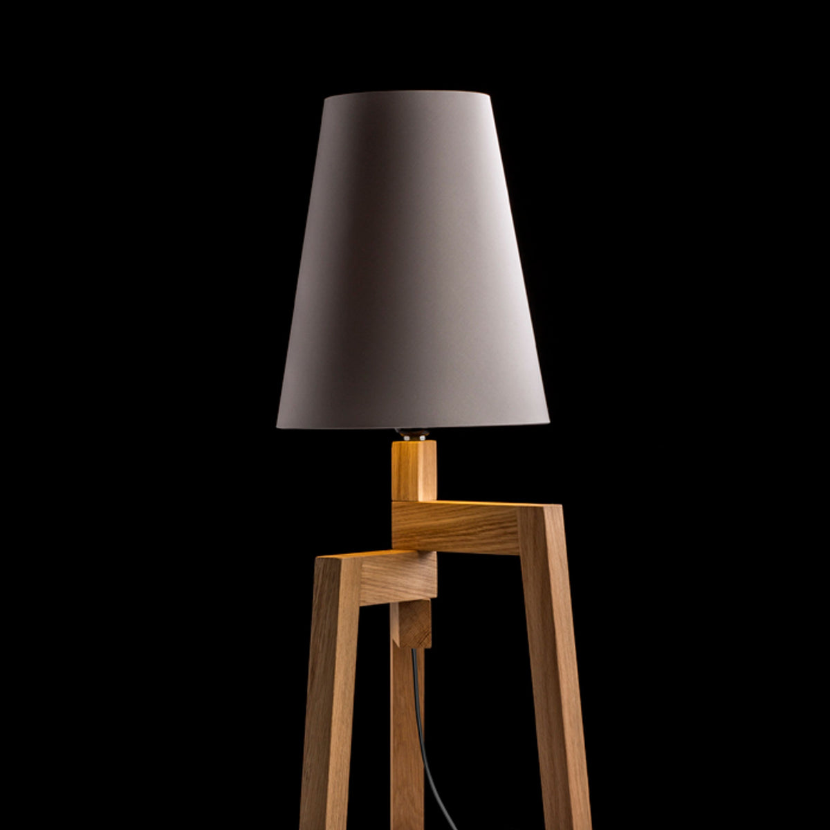 RENDL shades, shade bases, pendent sets CONNY 25/30 table shade  Monaco dove gray/silver PVC  max. 23W R11591 3