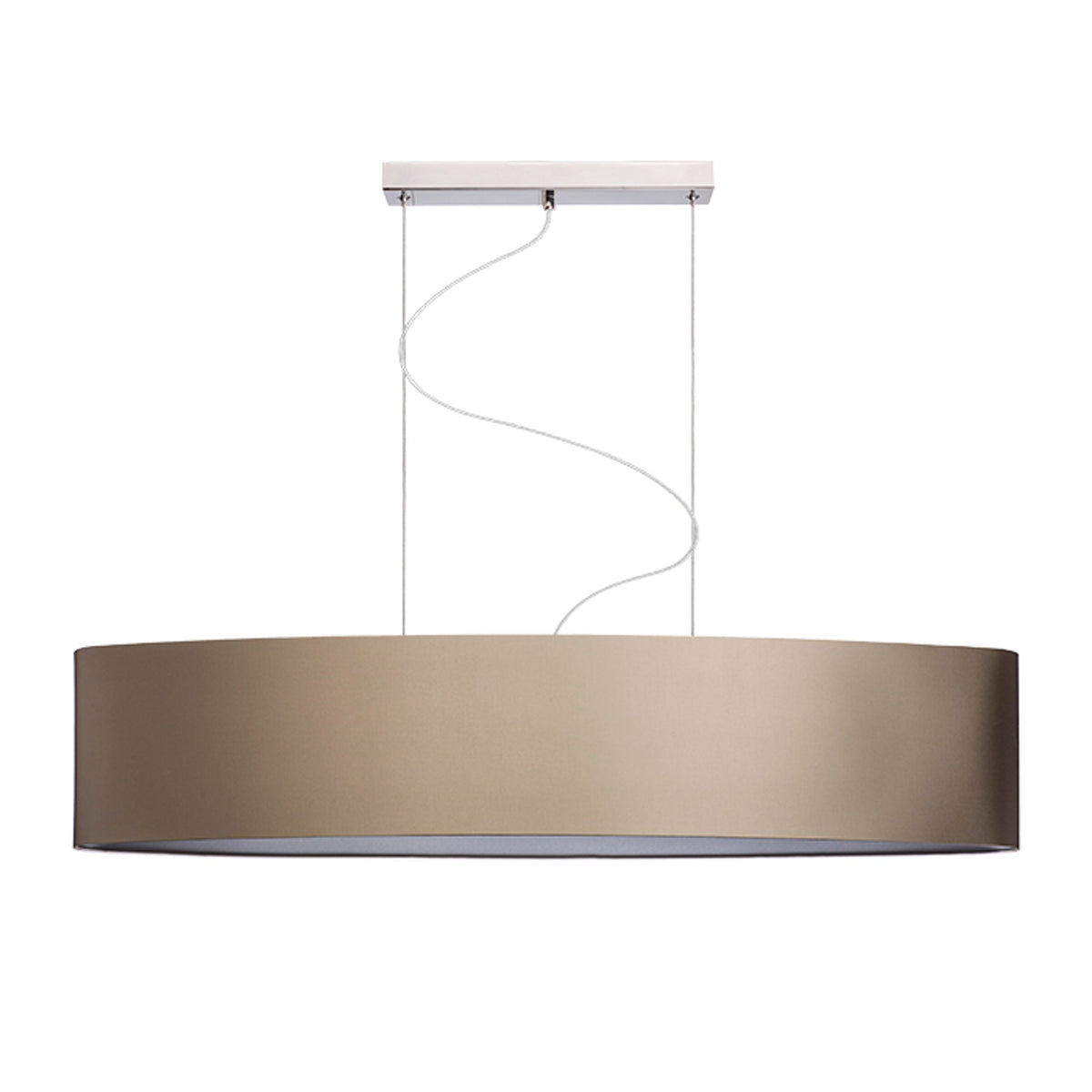 RENDL shades, shade bases, pendent sets CASUAL 120/25 shade  Monaco dove gray/silver PVC  max. 23W R11593 5