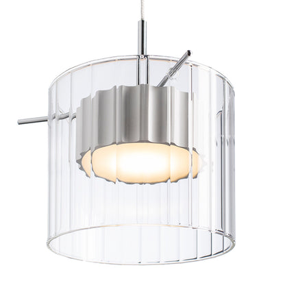 RENDL pendant lamp ESTRA I pendant white clear glass 230V LED 5W  3000K R11679 2