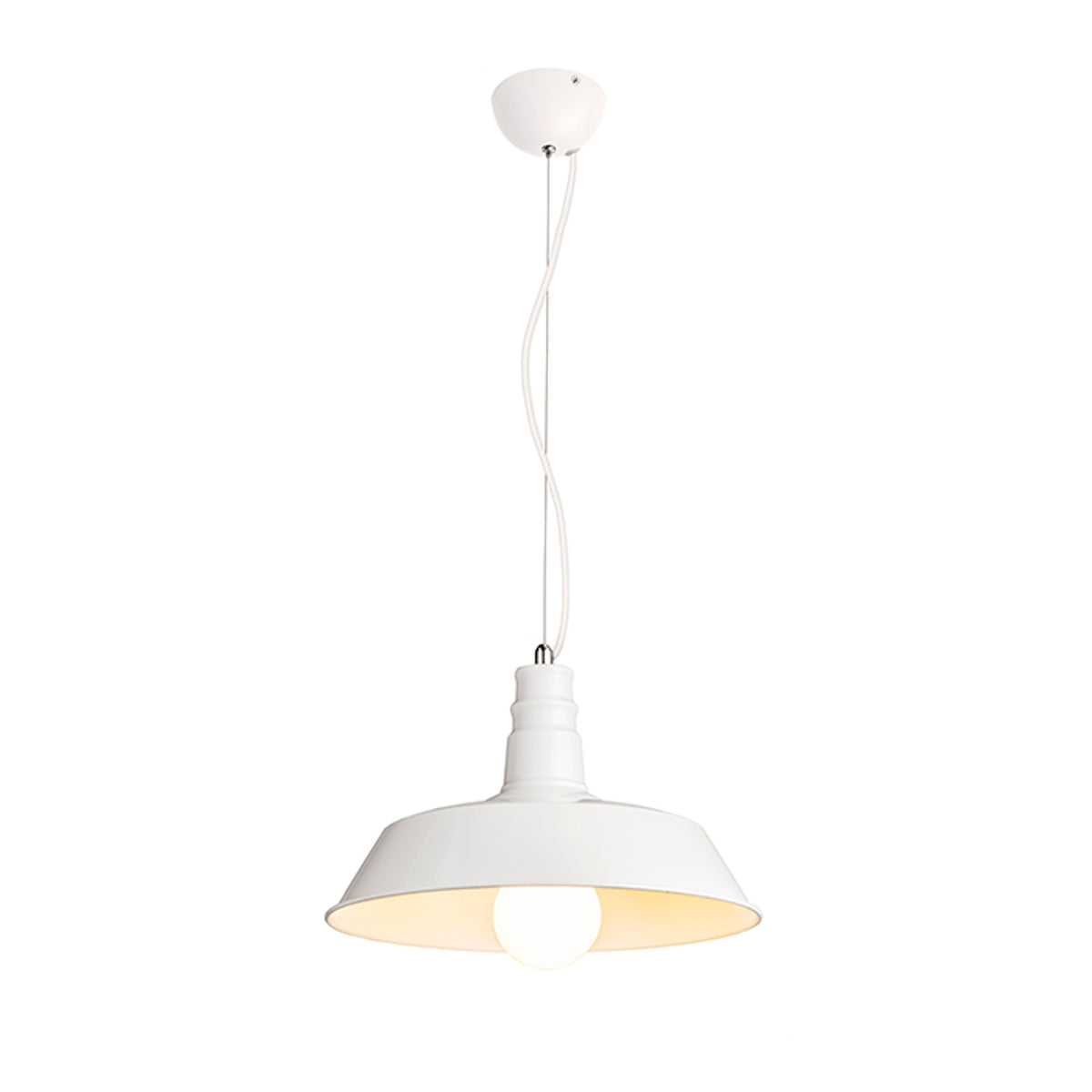RENDL Outlet GOLDIE 36 pendant white/white  230V LED E27 30W R11689 1