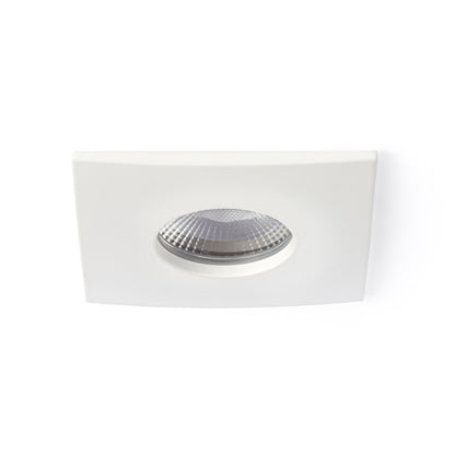 RENDL recessed light WATERBOY SQ  matt white  230V LED 10W 40° IP65  3000K R11728 6