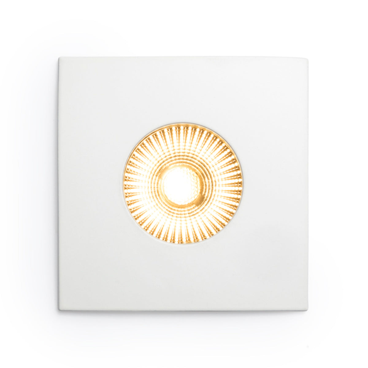 RENDL recessed light WATERBOY SQ  matt white  230V LED 10W 40° IP65  3000K R11728 7