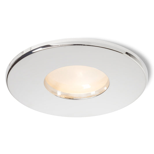 RENDL recessed light SPLASH R recessed  chrome 230V LED GU10 8W IP65 R11733 1