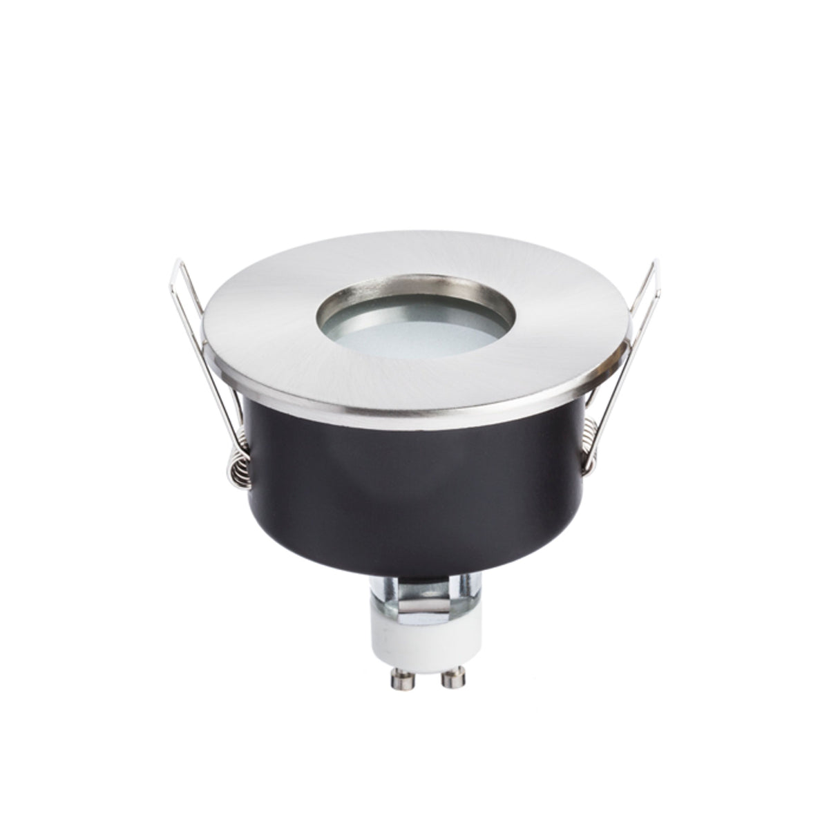 RENDL recessed light SPLASH R recessed matt nickel 230V GU10 50W IP65 R11734 3