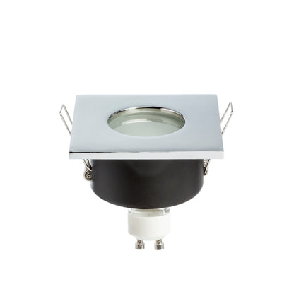 RENDL recessed light SPLASH SQ recessed  chrome 230V LED GU10 8W IP65 R11735 4