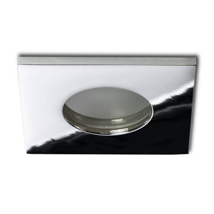 RENDL recessed light SPLASH SQ recessed  chrome 230V LED GU10 8W IP65 R11735 8