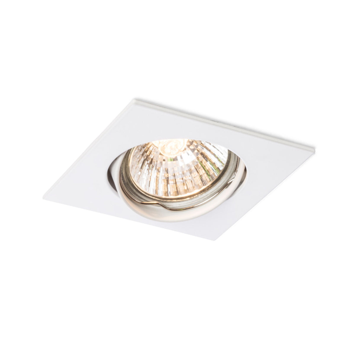 RENDL recessed light TOPIC SQ directional matte white  230V LED GU10 8W R11745 1