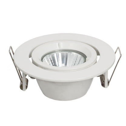 RENDL recessed light VIP fold out matt white  230V GU10 50W R11746 3