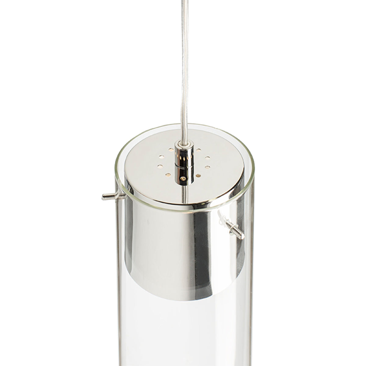 RENDL pendant lamp GARNISH pendant  clear glass/chrome 230V GU10 9W R11756 2
