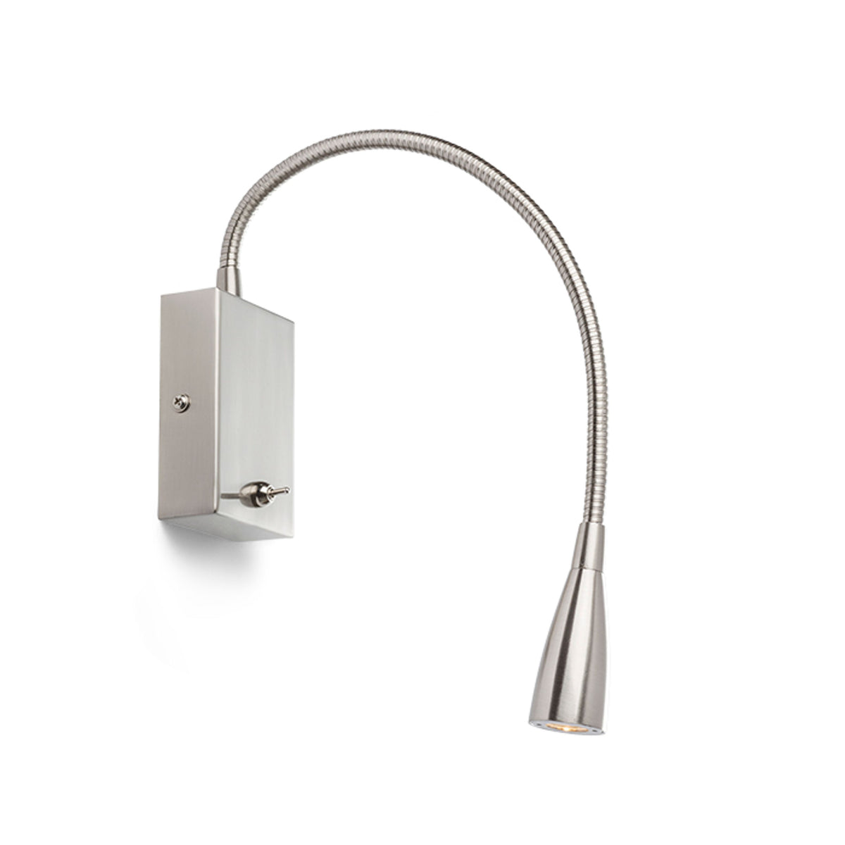 RENDL spotlight POINT wall  matt nickel 230V LED 3W 40°  3000K R11758 5